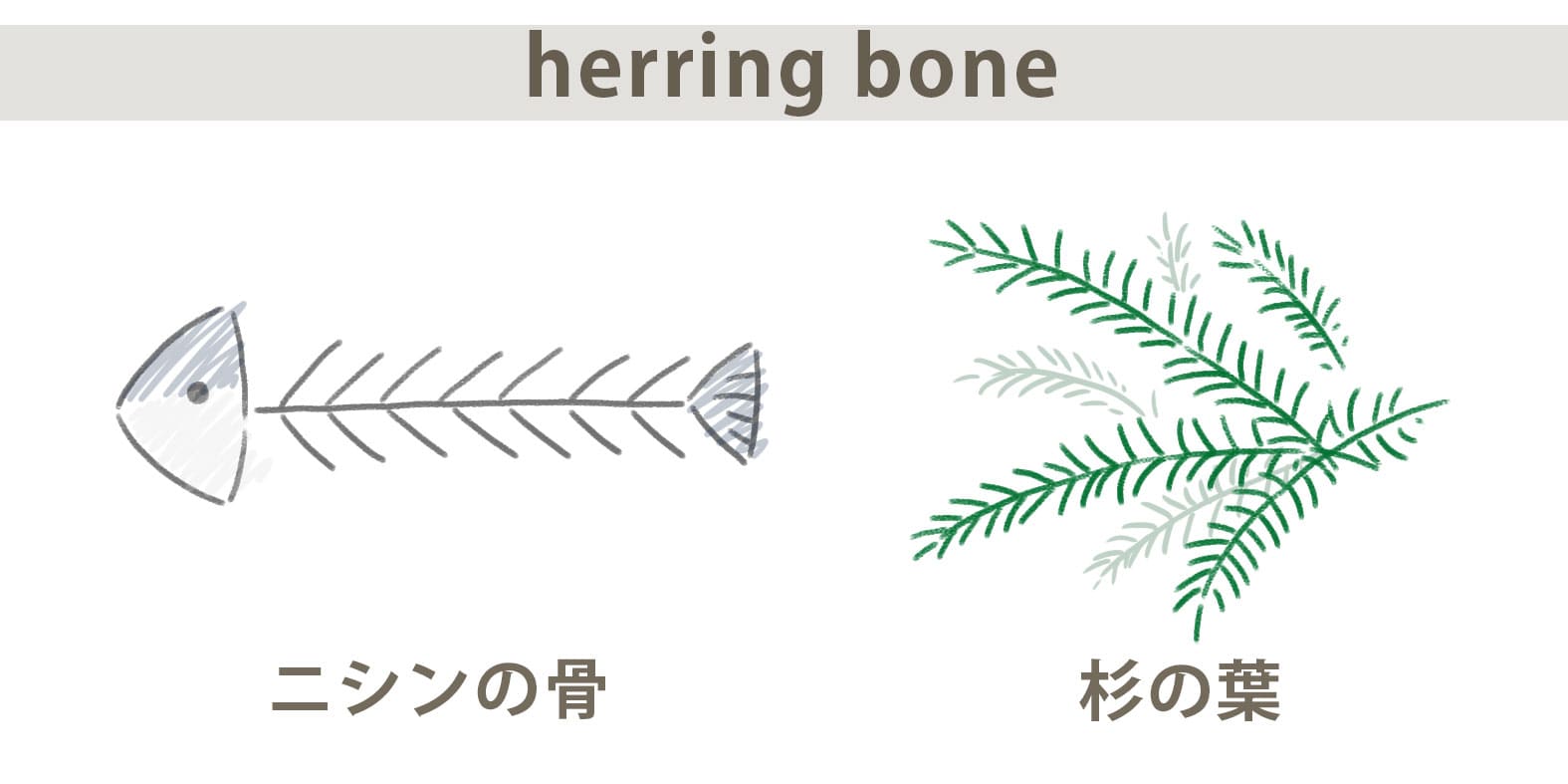 herring bone